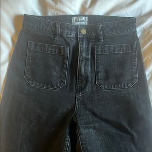 ROLLA'S Black Relaxed Jeans High-Waisted Style